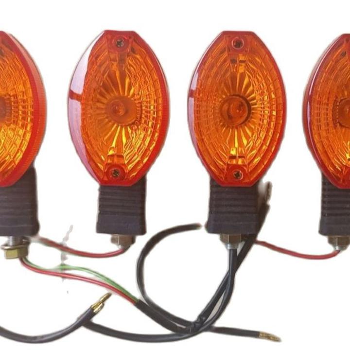 Indicators special quality ishara cg 125 bike with nuts 4 pcs