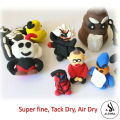 Colors Air Dry Clay Pack of 12 for Kids - Non-Toxic Soft & Ultra Light Modeling Clay With 2 Sculpting Tools - Perfect Creative Gift for Boys & Girls - Multicolor. 