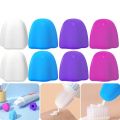 3 pcs Self-Closing Toothpaste Cap Toothpaste Squeezer Silicone Toothpaste Pump Dispenser For Kids Adults Home Bathroom Accessories. 