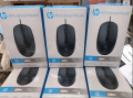 HP M10 Ergonomic Wired USB Mouse - High-Resolution Optical Sensor, Plug-and-Play, Black. 