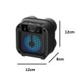 Mini Music Mp3 Wireless Bluetooth Portable Speaker Rechargeable Speaker 3 inch Mp3 Rechargeable Mp3 Portable MP3 GTS-1835 Mp3 Speaker Best Sound Mp3 Wireless Speaker Mp3 With Led Ligh. 