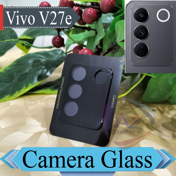 Vivo V27e 3D Camera Glass Tempered Glass Protector Lens Glass 100% Orignal Premium Quality Back  Camera Protector