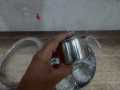 LARGE 7 Partitions Spices Container Kitchen Box with Glass Lid Stainless Steel. 