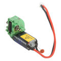 RC Gear Box Assembly, Transmission Case Gear Box Sealed Accuracy Machined with 66T Motor for 1/24 RC Car. 