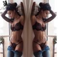 Women Lingerie Set Sexy Erotic Lingeire Plus Size See-through Bralette+G-String Three-Point Suits Lace Bra Set1. 