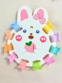 3 Cute Mini Hair Clip Cards for Girls | Star, Butterfly & Bear Shaped Hair Claws | 30pcs 10 - 12mm Small Hair Accessories for Kids & Daily Use. 