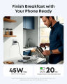 Anker Nano 45W Usb-C Charger, Fast Charging,  Compact & Foldable Plug, 2-Pin. 