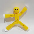 2 Pcs Random Color Stikbot Screen Animation Toys Shed Dolls with Sucker Toys. 