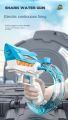 Electric Water Gun for Adults & Kids Shark Automatic Water Guns, High Pressure Water Guns for Children Sharks Electric Water Gun Large Capacity Shooting Game Toys Cannon Summer Outdoor Waters Fights Beach Children's Toy Gifts. 