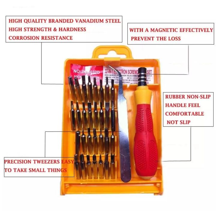 Screw%20Drivers,%20Jackly%20JK-6032-A,%20Multi-functional%20Batch%20of%20Head%20Screwdrivers,%20Small%20Hand%20Combination%20Tools%20Kit%20-%20Image%204