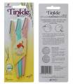 Original Tinkle Pack of 3 Tinkle Eyebrow Razor, 3pcs twinkle razor set Facial Hair Remover Eyebrow Trimmer, Sharp Mini Makeup Shaper, Lip Razor Beauty Tool Eyebrow Trimmer and Shaper Pain free Alternative for Beautiful Eyebrows (Pack of 3). 