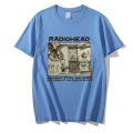 Radiohead T Shirt Men Fashion Summer Cotton T-shirts Kids Hip Hop Tops Arctic Monkeys Tees Women Tops Rock Boy T-Shirts Men. 