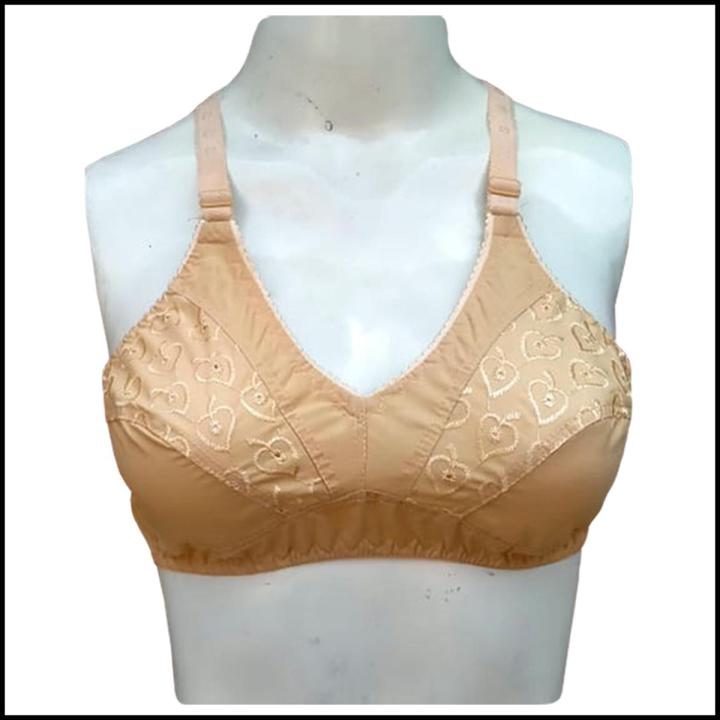 Non-Wired Fashion Bras For Women Ladies Girls Brazzers with Fine Quality and Adjustable Back 3 Hooks
