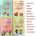 REFLECTIONZ TRADERS- SANK Montessori Reusable Magic Book 4 Magic Books + 1 Magic Pen + 10/5 Refills + 1 Grip Children's Calligraphy Copybook Magic Writing Calligraphy Handwriting Copybook Set for Copy Practice Gift | Practice book for kids. 