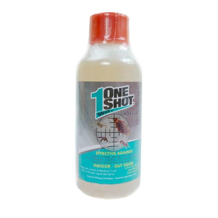One Shot Cockroach Killer - Insect & Flies Killer 1000 ML Bottle - DDVP Plus 60 EC