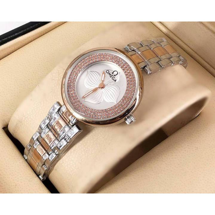 Xenlex Fashionable Latest Style Watch with Leather Strap & Steel Watch Case For Party Casual Gift for Women girls watches