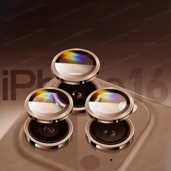 iPhone%2016%20Pro%20Max%20Camera%20Lens%20Protector%20Tempered%20Glass%20%5BKeep%20Original%20Camera%20Metal%20Individual%20Ring%5D%20(SET%20OF%203)%20Upgraded%20tempered%20glass%20camera%20lens%20guard%20cover%20protecter%20for%20iphone%20%2016%20pro%20%20/%20iphone%2016%20pro%20max%206.9%20inch%20%5BDesert%20Titanium%5D%20-%20Image%202