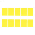 Dual-Sided Yellow Sticky Traps for Flying Plant Insect Such Fungus Gnats, Whiteflies, Aphids, Leafminers,Thrips, 6x4 Inch. 