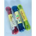 Pack of 3 - 20Meters Long Rope for Cloth Laundry Rope PVC Coted. 