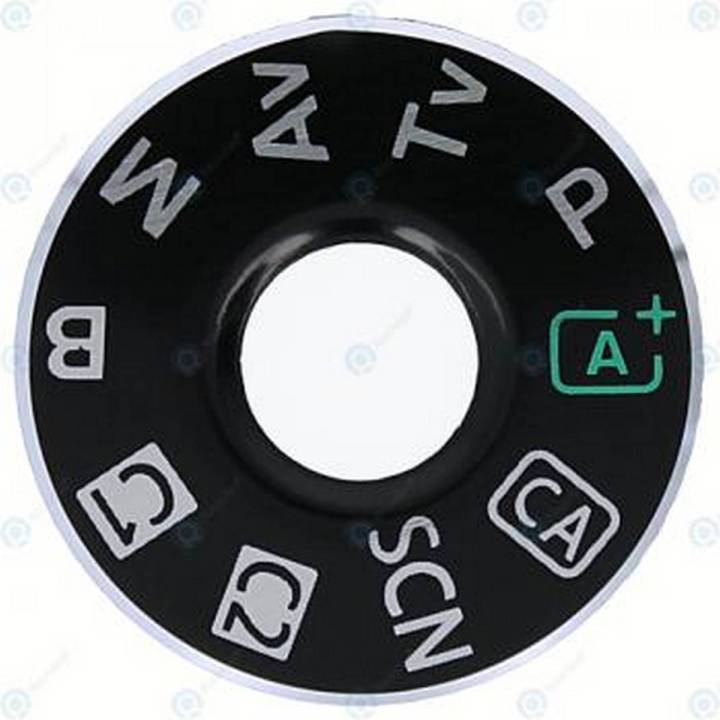 Repair Parts Camera Function Mode Dial With Double Tape Turntable Label Top Cover Button Unit Interface Cap Plate for Canon EOS 6D Cam Dail