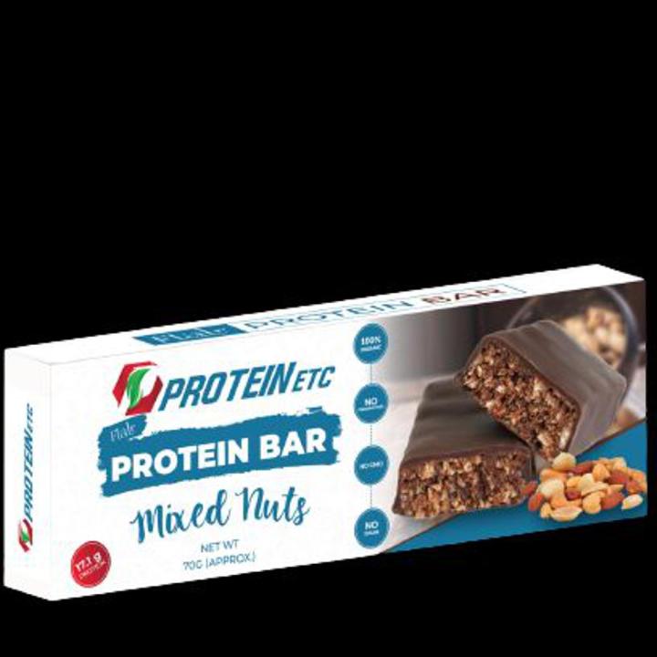 Mixed Nuts Protein Bars with 17g protein a meal replacement bar