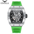 ONOLA luxury, military, sports, quartz men's watch. 