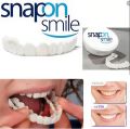 Snap-On Smile Instant Teeth Whitening Snap-On Cosmetic Denture for White Smile Oral Hygiene Accessory. 