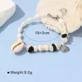 New cute style girlfriend bone puppy girl ceramic children's fun vintage bracelet niche bracelet. 