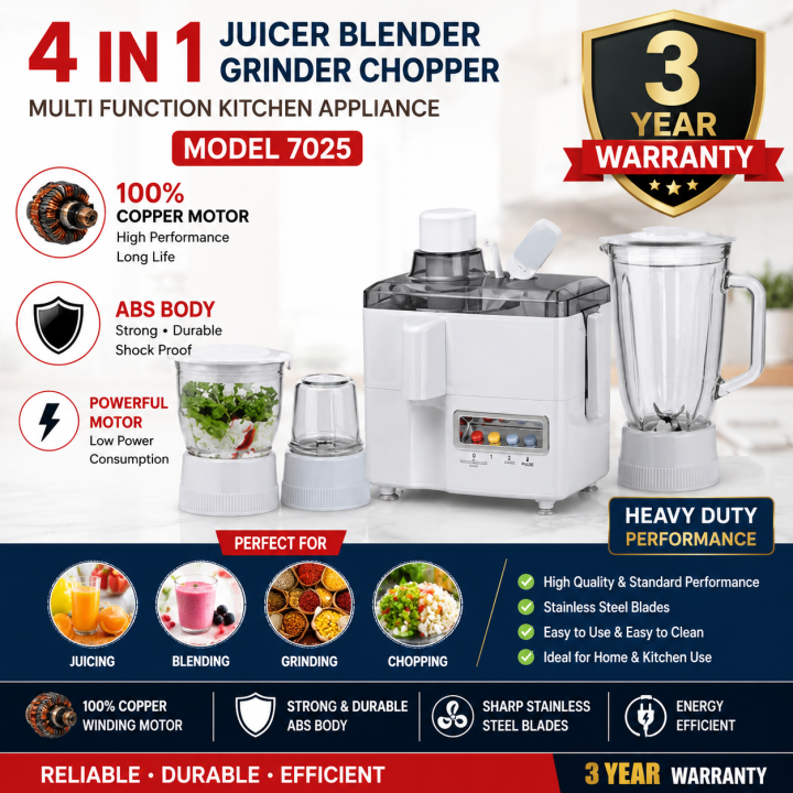 Imported%203%20in%201%20&%204%20in%201%20Juicer%20Blender%20Grinder%20Chopper%20Machine%20%20Model%207025/7035%20%20750W-900W%20Heavy%20Duty%20100%25%20Full%20Copper%20Winding%20Motor%20%20Electric%20Food%20Processor%20%20Mixer%20Grinder%20%20Fruit%20Juicer%20%20Smoothie%20&%20Milkshake%20Maker%20%20Kitchen%20Appliance%20%203%20Years%20War%20-%20Image%202