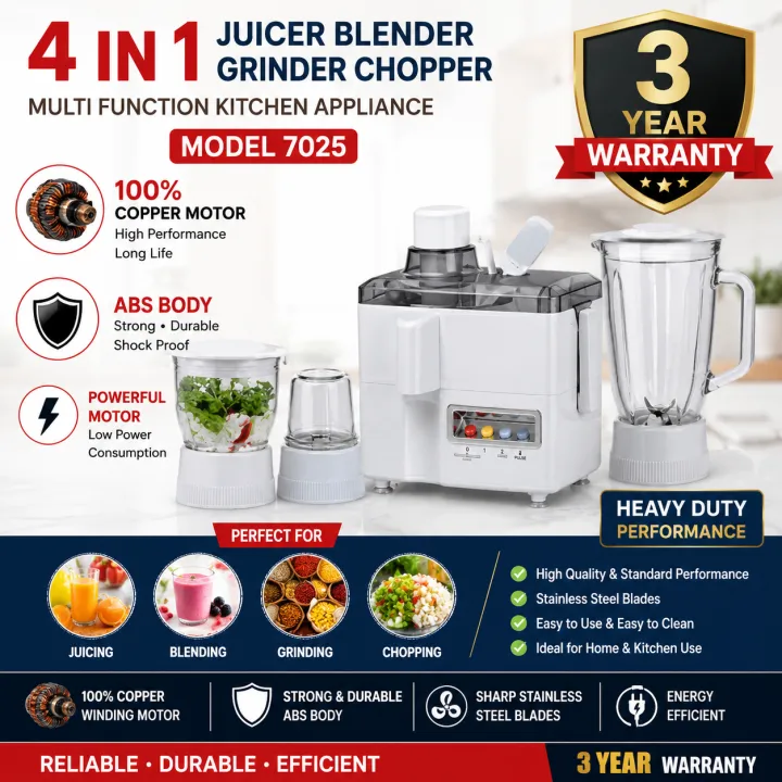 Imported%203%20in%201%20&%204%20in%201%20Juicer%20Blender%20Grinder%20Chopper%20Machine%20%20Model%207025/7035%20%20750W-900W%20Heavy%20Duty%20100%25%20Full%20Copper%20Winding%20Motor%20%20Electric%20Food%20Processor%20%20Mixer%20Grinder%20%20Fruit%20Juicer%20%20Smoothie%20&%20Milkshake%20Maker%20%20Kitchen%20Appliance%20%203%20Years%20War%20-%20Image%202
