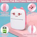 Mini Pocket Photo Printer - Bluetooth Pictures Stickers Machine -  Mini Sticker Label Printer - Mini Thermal Printing Machine - Rechargeable Office Portable  printer - Gift For Kids. 