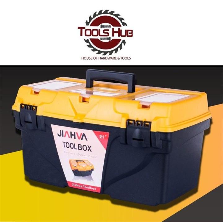 Plastic toolbox Multifunctional two tier Toolbox large Art BoxesTool Storage Box-in Tool Boxes from Tools 21 