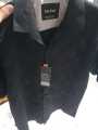 Classic Black 100% Premium Quality Cotton Half Sleeve Shirt for Men's and Boy's. 