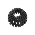 Expandable Round Hair Bun Holder Claws, Korean Fashion, Adjustable Hair Clips for Women. 