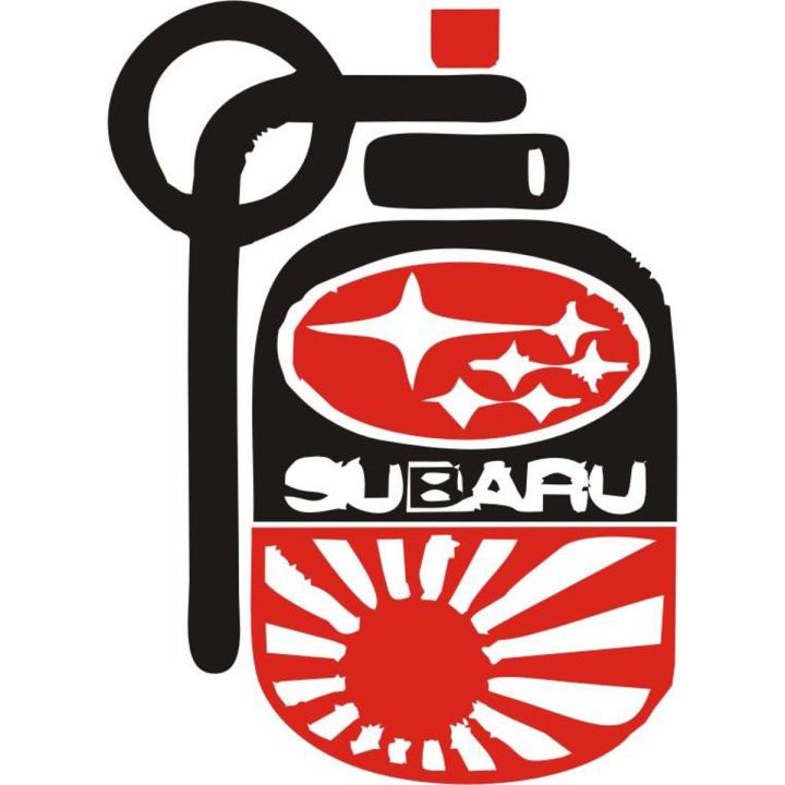 SUBARU DECAL 8 INCH | Daraz.pk