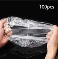 50/100 Reusable Disposable Food Storage Cover Plastic Wrap Adjustable Universal Fresh Keeping. 