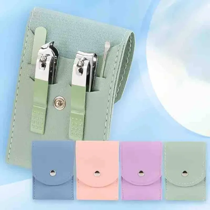 4%20PCS%20Portable%20Manicure%20Pedicure%20Kit%20for%20Men%20&%20Women-Stainless%20Steel%20Nail%20Clippers,%20Scissors,%20Tweezers%20&%20Nail%20File%20%7C%20Professional%20Nail%20Care%20&%20Grooming%20Tools%20Set%20%7C%20Compact%20Travel%20Beauty%20Gift%20Set%20I%20Mani%20pedi%20tool%20kit%20I%20Mani%20pedi%20kit%20facial%20I%20Mani%20pedi%20tools%20-%20Image%202