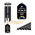 Pet Memorial Wind Chimes,Pet Remembrance Gift in Memory Dog Passing Away,Bereavement Windchime for Loss of Memorial. 