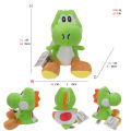 41 Styles Mario Stuffed Plush Toys Princess Peach Toadette Bowser JR Luigi Yoshi Waluigi Wario Anime Cartoon Peluche Dolls. 