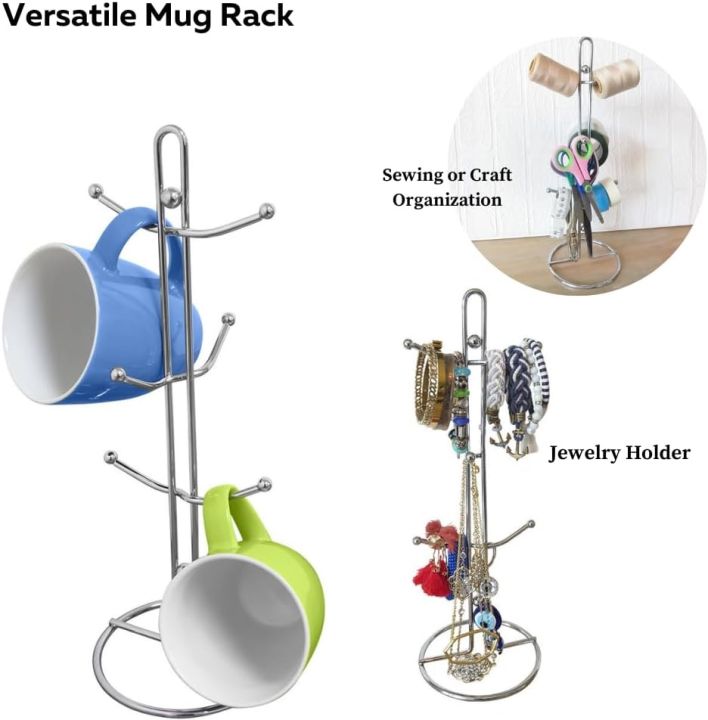 Countertop%20Coffee%20Mug/Teacup%20Organizer%20Hanging%20Tree%20Drainer%20Tea%20Coffee%20Cup%20Stand%20-%20Image%207