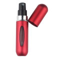 5ml Traveling Perfume Atomizer | Portable Liquid Container for Cosmetics | Mini Metal Aluminum Pump Spray | Empty Bottle Refillable. 