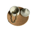jewellery storage jar with lid, cement decor box, candle jar. 