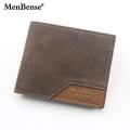 New Bronzed Printed Hinge Men's Wallet Short Frosted Multi Slot Large Capacity Money Clip Card Package Coin Purse Card Pack. 