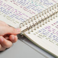 SF Loose Leaf Notebook A5 Ring Binder Dairy Journals Paper Refill 60 Sheets for Folder School Stationery Office Supplies. 