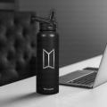 BTS ARMY Bottle Stainless Steel Water bottle Stylish BT21 (600 ML). 