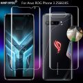 ASUS_ ROG PHONE 3 FRONT AND BACK JELLY CLEAR HYDROJELL CLEAR. 