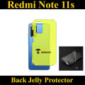 Xiaomi Redmi Note 11S Back Jelly Protector Soft Film Protection TPU Hydrogel With Sides Cover For note 11s - Transparent. 