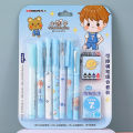 6pcs Pens 1pc removal / 8pcs ink cartridge Fountain Pen Fine Medium Ef + F M Nib Writing Fluency Standard Cute stationary items for girls | Cute stationary items for girls. 