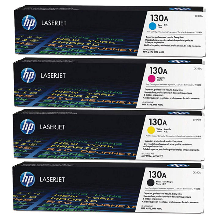 Toner Set 130A Original for HP Laser Jet M176/M177