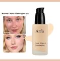Arfa Cosmetics Long Lasting Liquid Full Skin Coverage Soft Matte Foundation Vitamin C All Skin Types Use Waterproof 40Ml. 